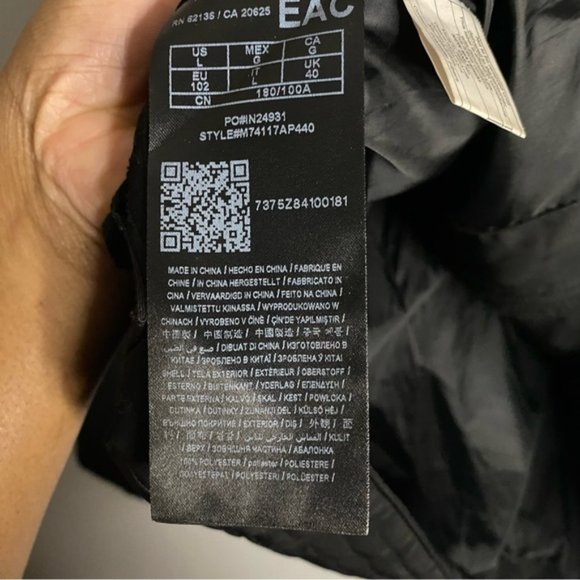 Guess Women's Black Quilted Puffer Jacket - Picture 10 of 12